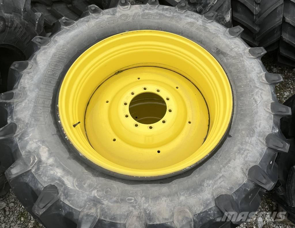 Trelleborg 650/65R42 타이어, 휠 및 림