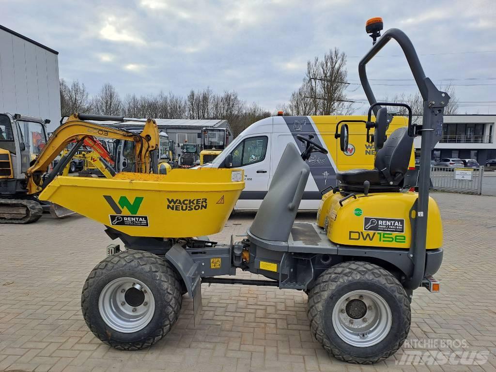 Wacker Neuson DW15e 건설현장 덤프트럭
