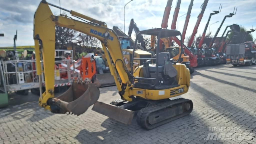 Komatsu PC27R-8 소형 굴삭기 7톤 미만
