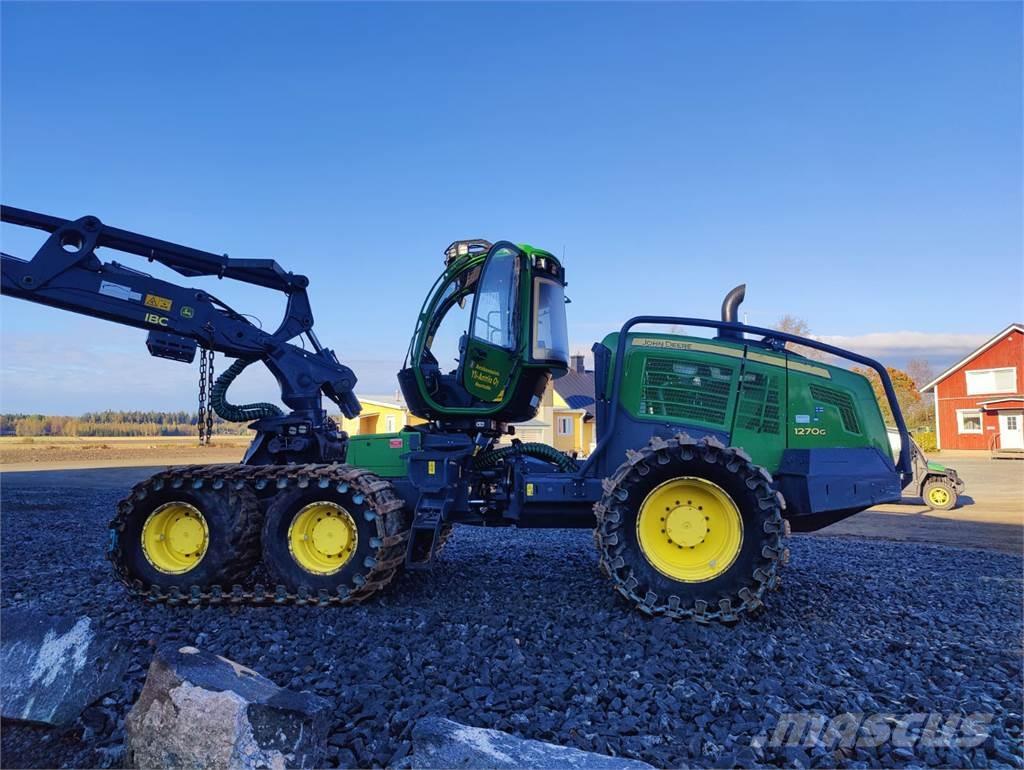 John Deere 1270G 원목 하베스터