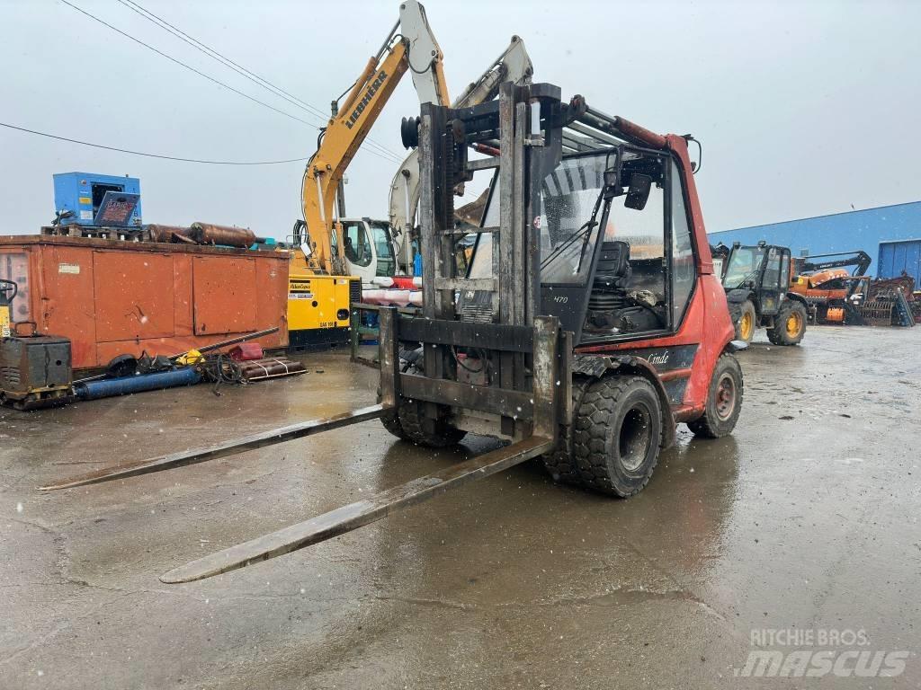 Linde H70D 디젤 지게차