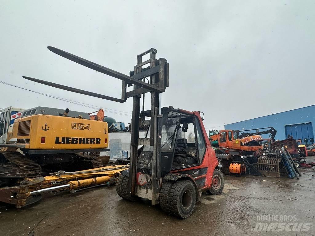 Linde H70D 디젤 지게차