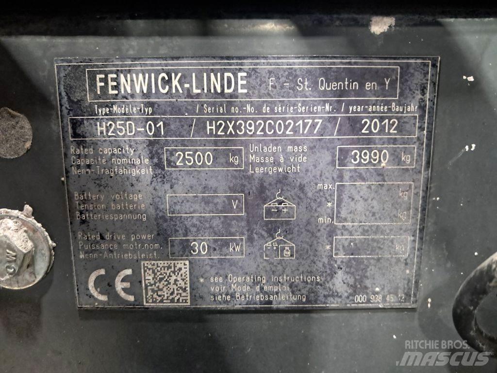 Linde H25D-01 디젤 지게차