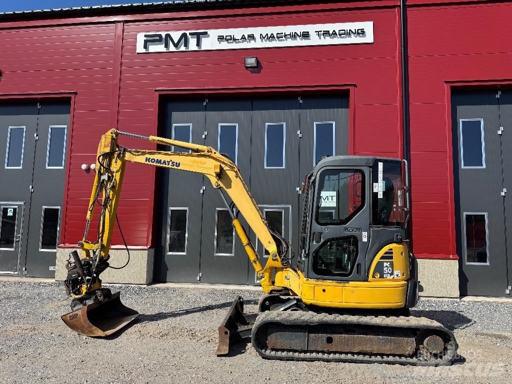 Komatsu PC 50 소형 굴삭기 7톤 미만