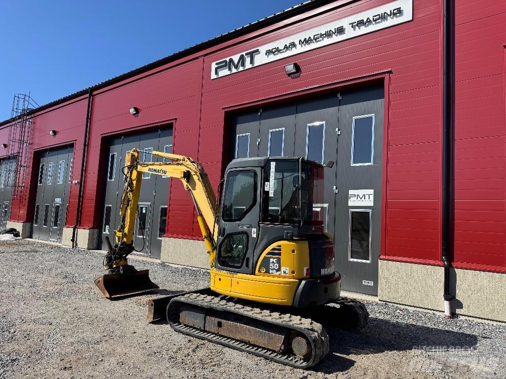 Komatsu PC 50 소형 굴삭기 7톤 미만