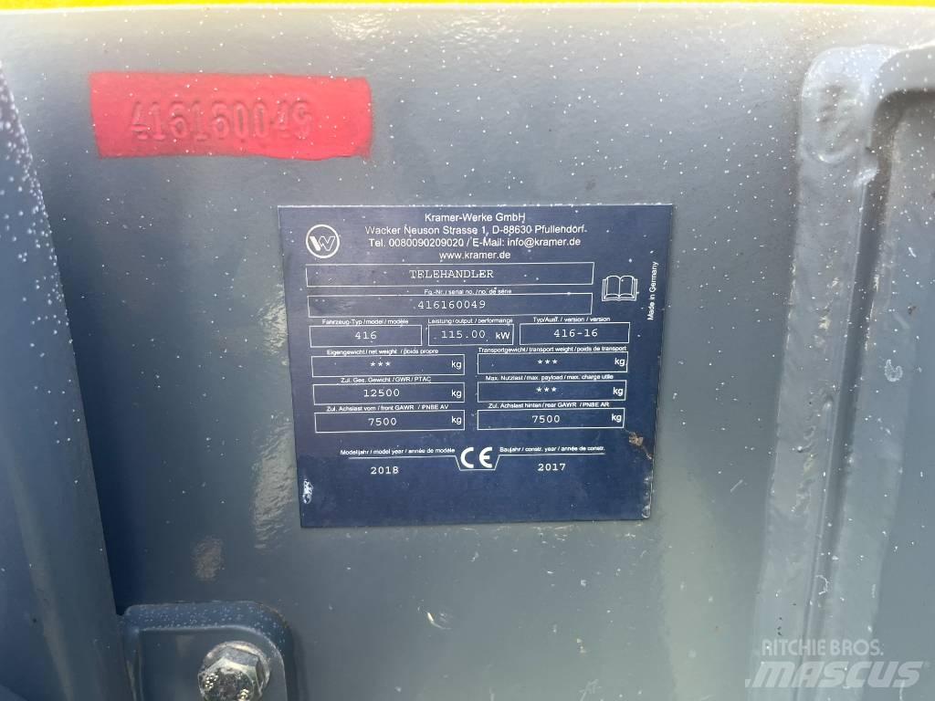 Wacker Neuson 955 농업용 텔레 핸들러