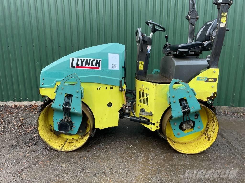Ammann ARX 26 트윈 드럼 롤러