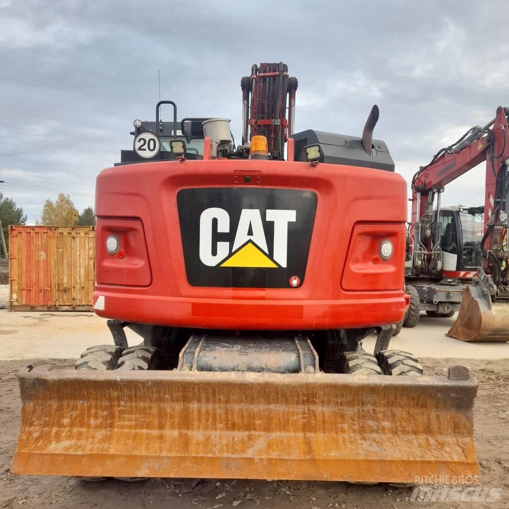 CAT M317  휠 굴삭기