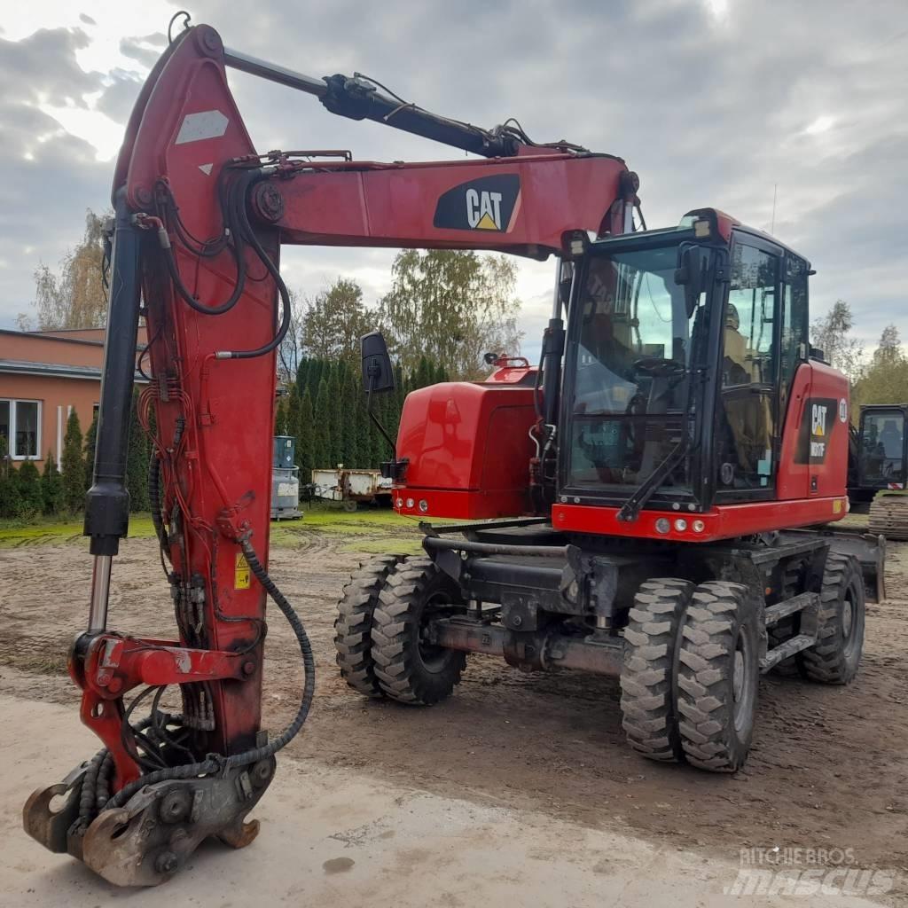 CAT M317  휠 굴삭기