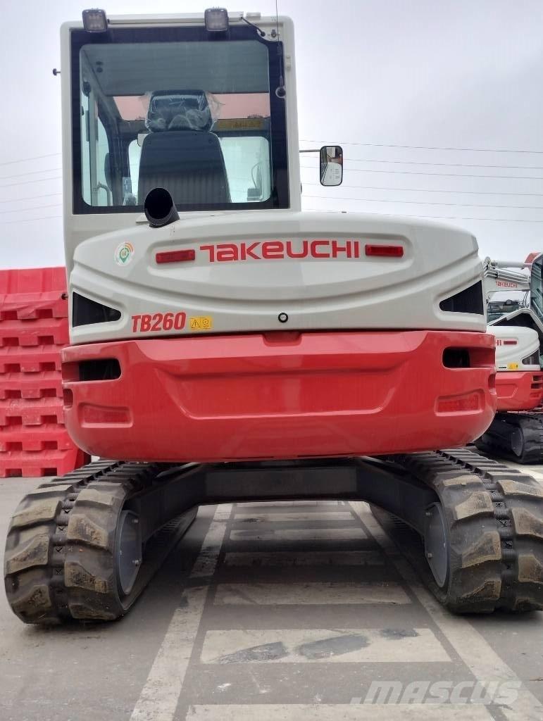 Takeuchi TB 260 소형 굴삭기 7톤 미만