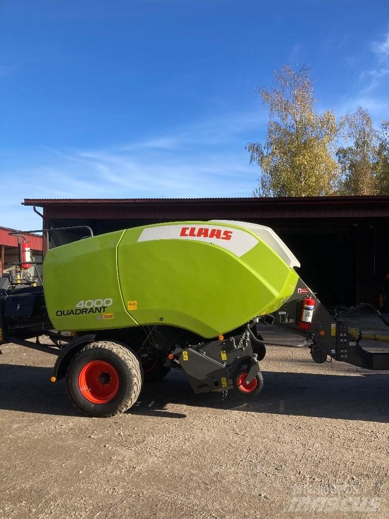CLAAS Quadrant 4000 각형 곤포기