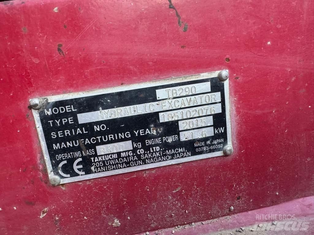 Takeuchi TB 290 대형 굴삭기 29톤 이상