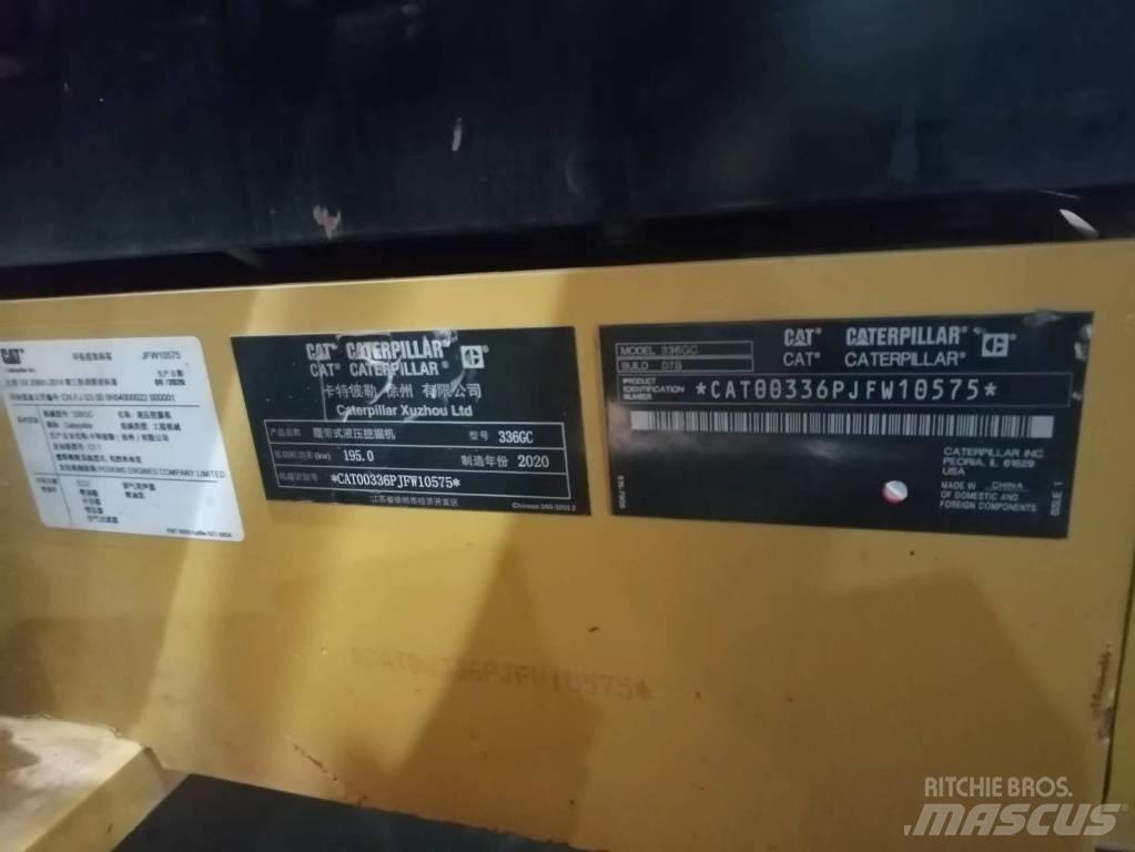 CAT 2020 CAT 336Gc  휠 굴삭기