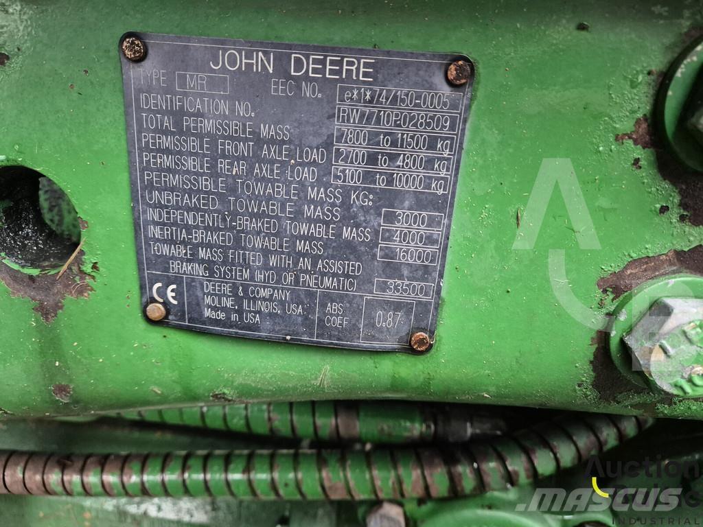 John Deere 7710 트랙터