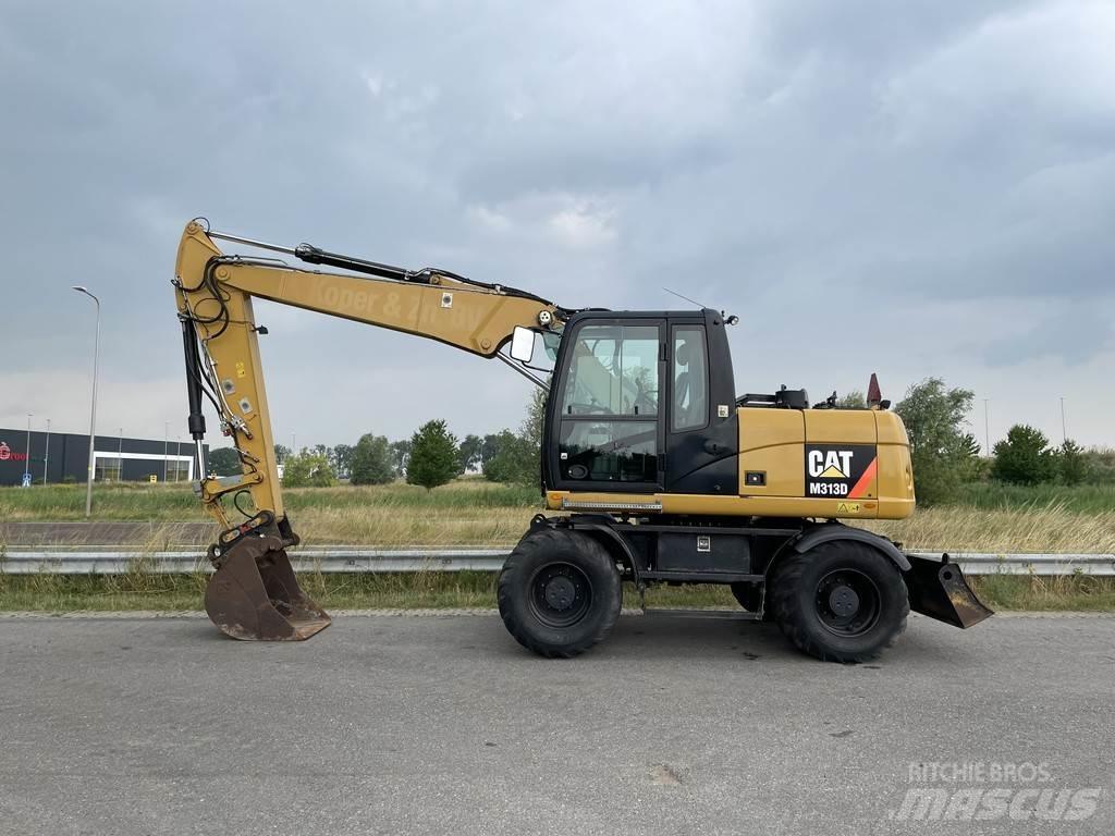 CAT M313D - CE  휠 굴삭기