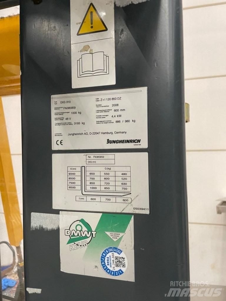 Jungheinrich EKS 310 하이 리프트 오더 피커