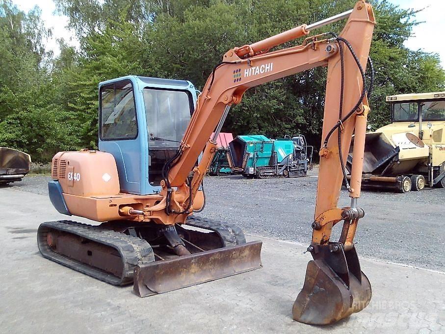 Hitachi EX 40 소형 굴삭기 7톤 미만