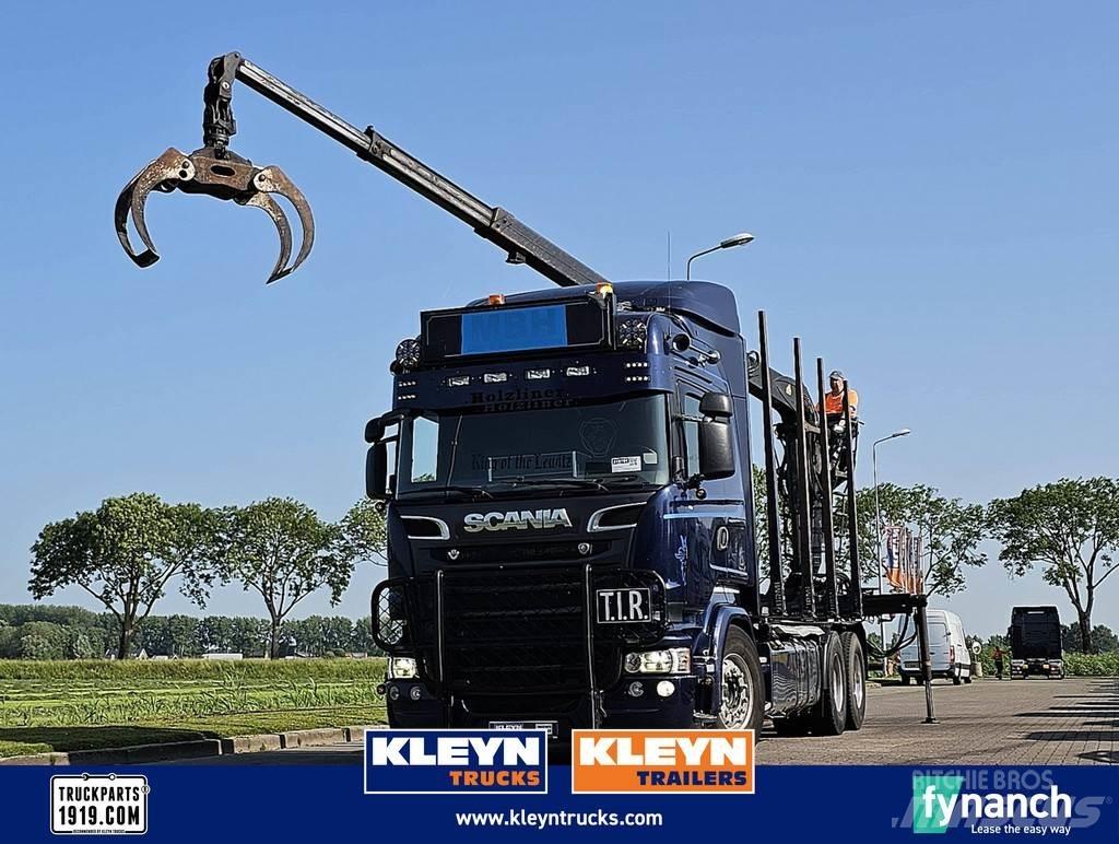 Scania R730 목재 트럭