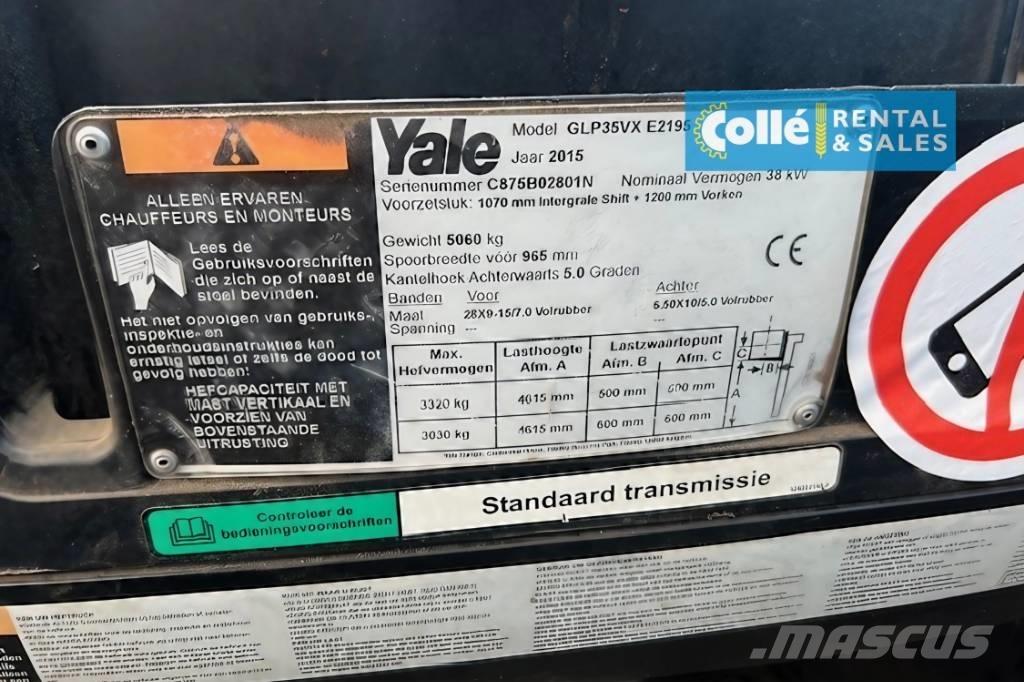 Yale GLP 35 VX | 2015 LPG 지게차
