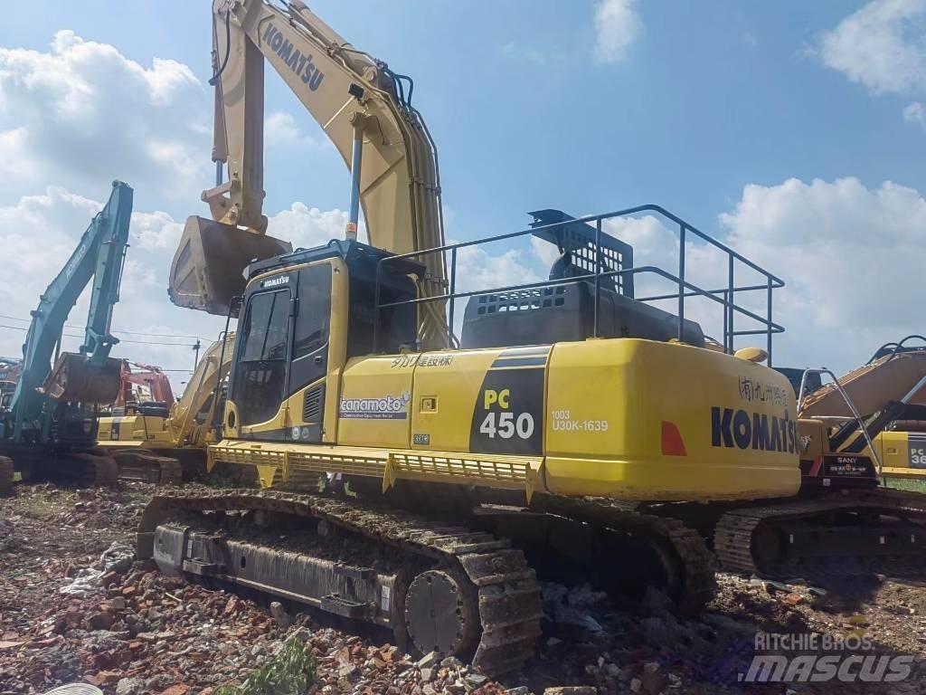 Komatsu PC450-8 대형 굴삭기 29톤 이상