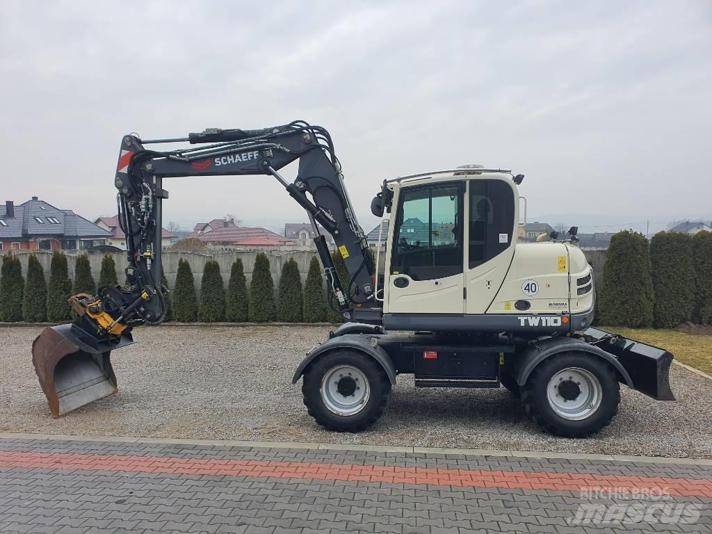 Schaeff Terex TW 110  휠 굴삭기