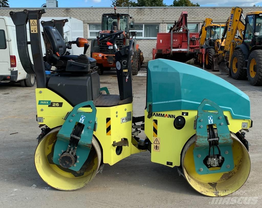 Ammann ARX 26 트윈 드럼 롤러