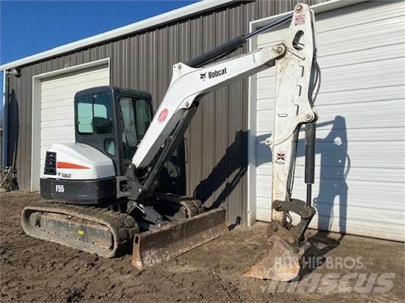 Bobcat E55 대형 굴삭기 29톤 이상