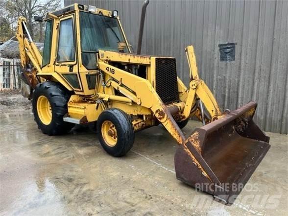 CAT 416 백호로더