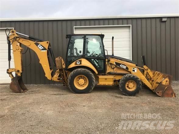 CAT 420E 백호로더