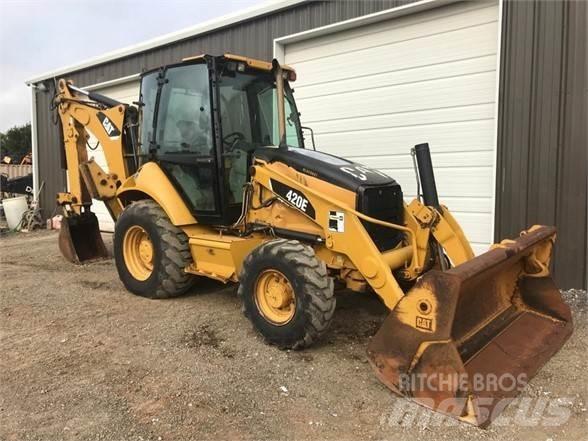 CAT 420E 백호로더