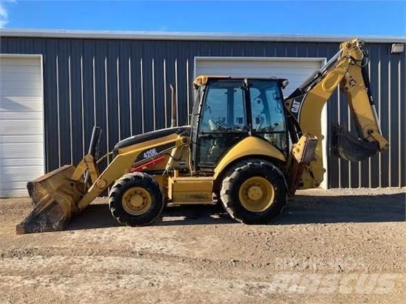 CAT 420E 백호로더