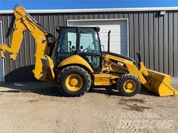 CAT 420E 백호로더