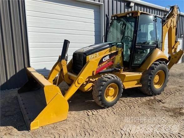 CAT 420E 백호로더