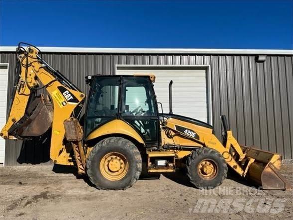 CAT 420E 백호로더