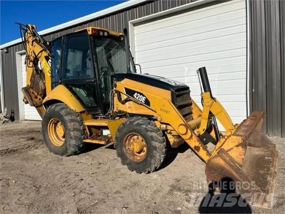 CAT 420E 백호로더