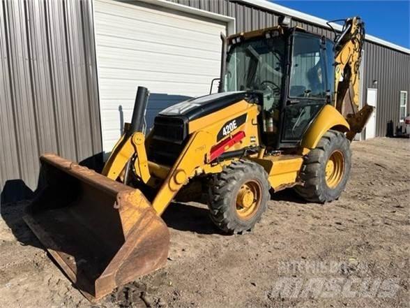 CAT 420E 백호로더