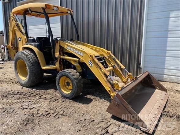 John Deere 110 백호로더