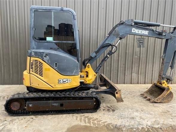 John Deere 35D 소형 굴삭기 7톤 미만