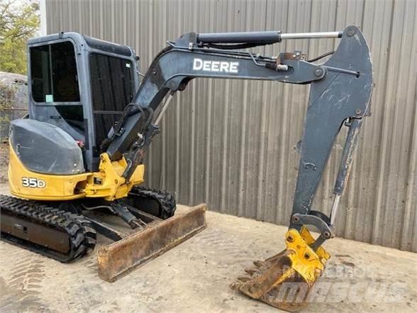 John Deere 35D 소형 굴삭기 7톤 미만