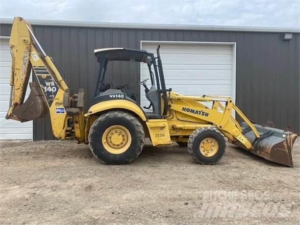 Komatsu WB140 백호로더