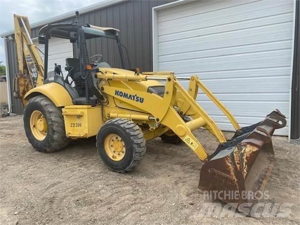 Komatsu WB140 백호로더