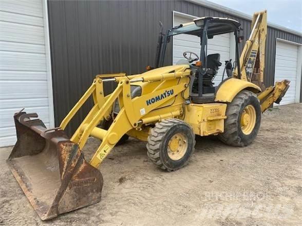 Komatsu WB140 백호로더