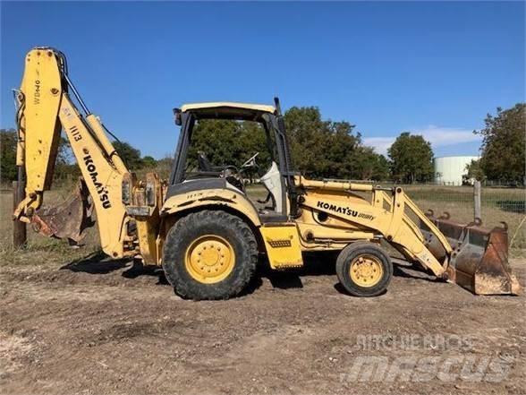 Komatsu WB140 백호로더