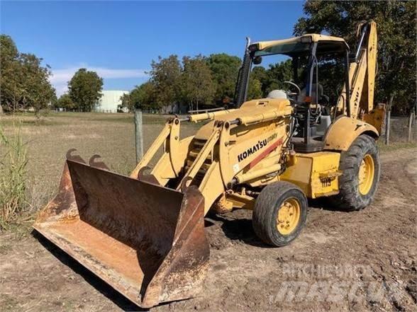 Komatsu WB140 백호로더