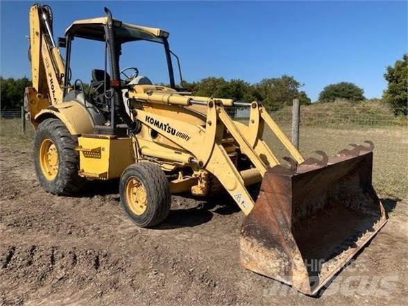 Komatsu WB140 백호로더