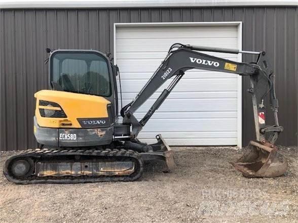 Volvo ECR58D 대형 굴삭기 29톤 이상