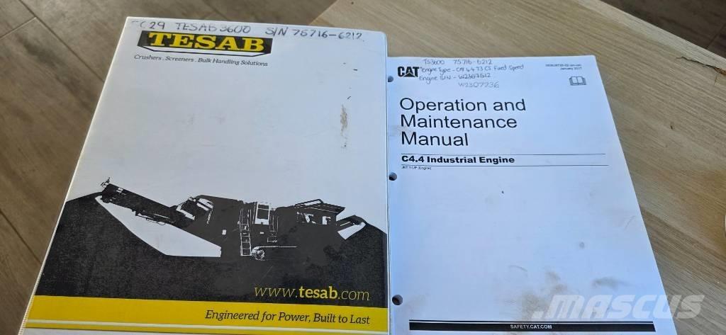 Tesab TS3600 스크리너