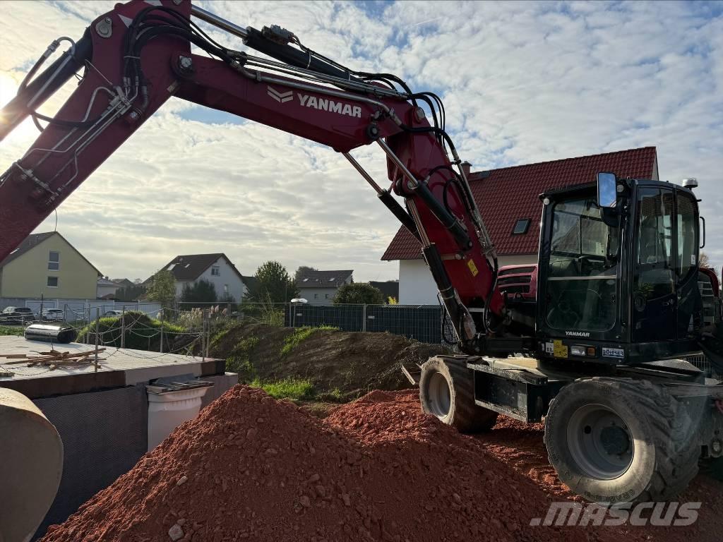 Yanmar B 110 W  휠 굴삭기