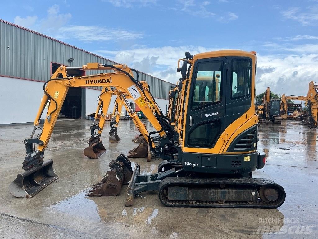 Hyundai R30 Z-9AK 소형 굴삭기 7톤 미만