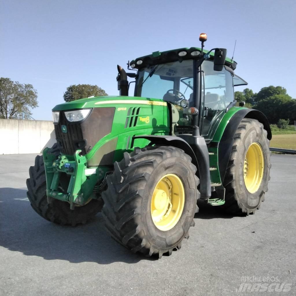 John Deere 6170R 트랙터